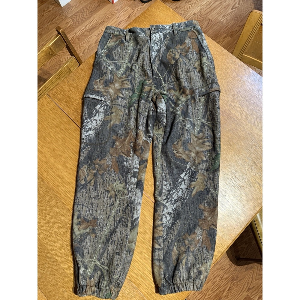Gamehide HyperFleece Mossy Oak Break Up Camo Pants XXL Hunting Windproof